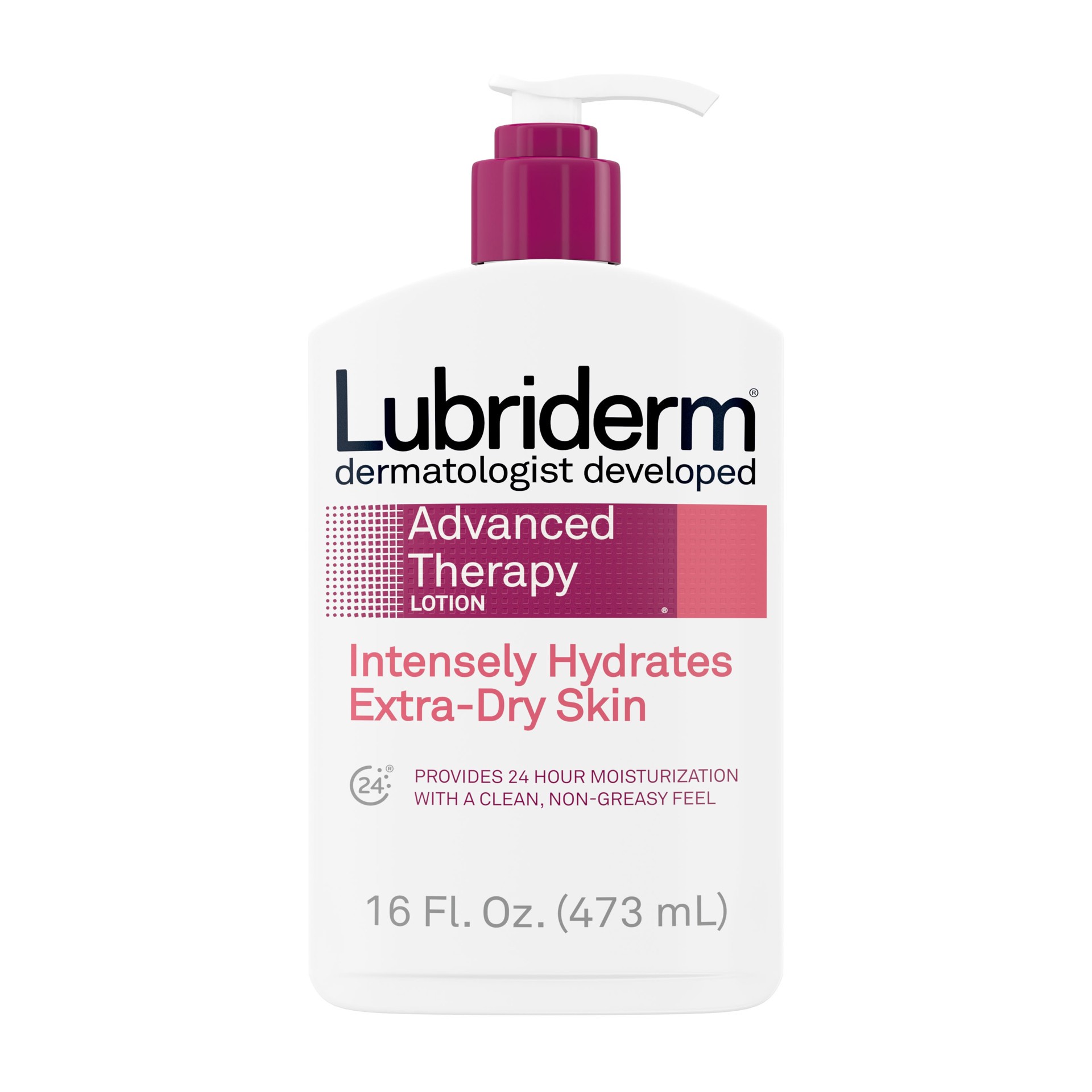 slide 1 of 6, Lubriderm Advanced Therapy Lotion, Fragrance-Free, 16 Fl. Oz, 16 fl oz