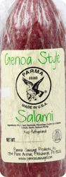 Parma Brand Genoa Style Salami, Deli Sliced