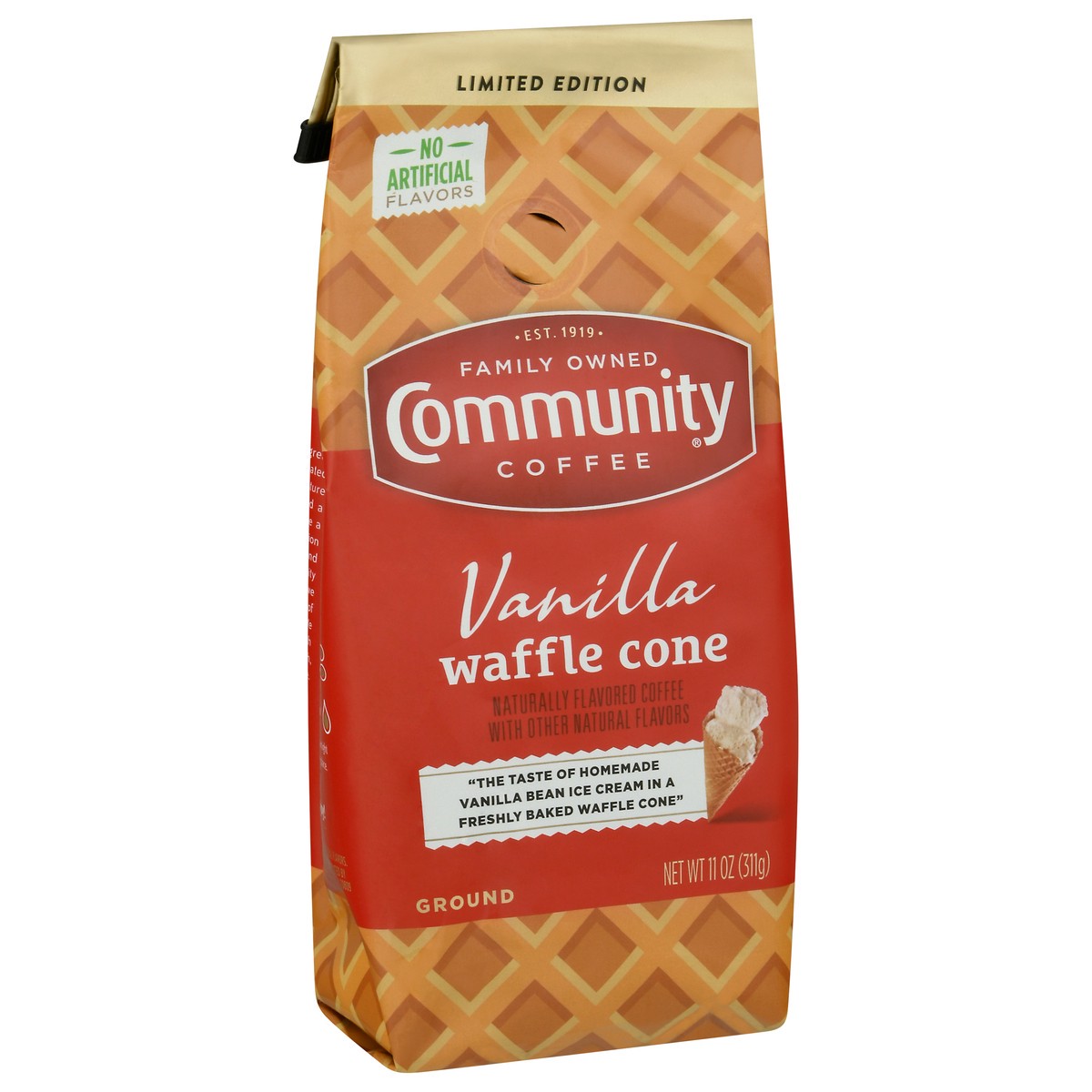 slide 2 of 10, Community Coffee Cmmnty Cof Vnila Waffle Cone Med Rst Grn - 11 oz, 11 oz