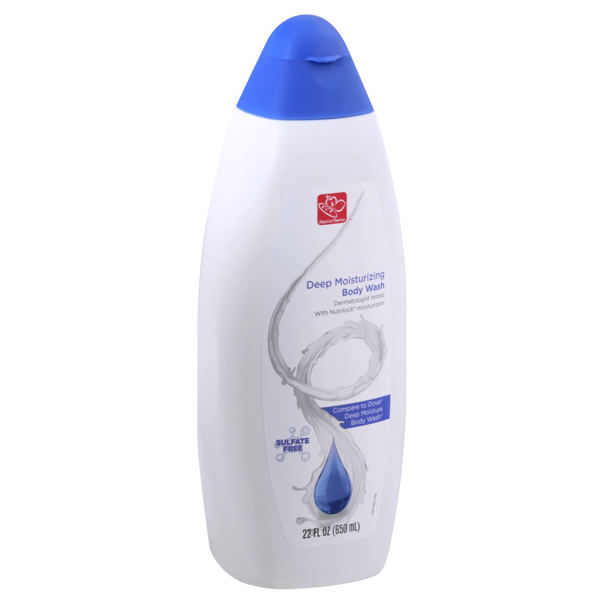 slide 3 of 9, Harris Teeter Deep Moisture Body Wash, 22.1 ct