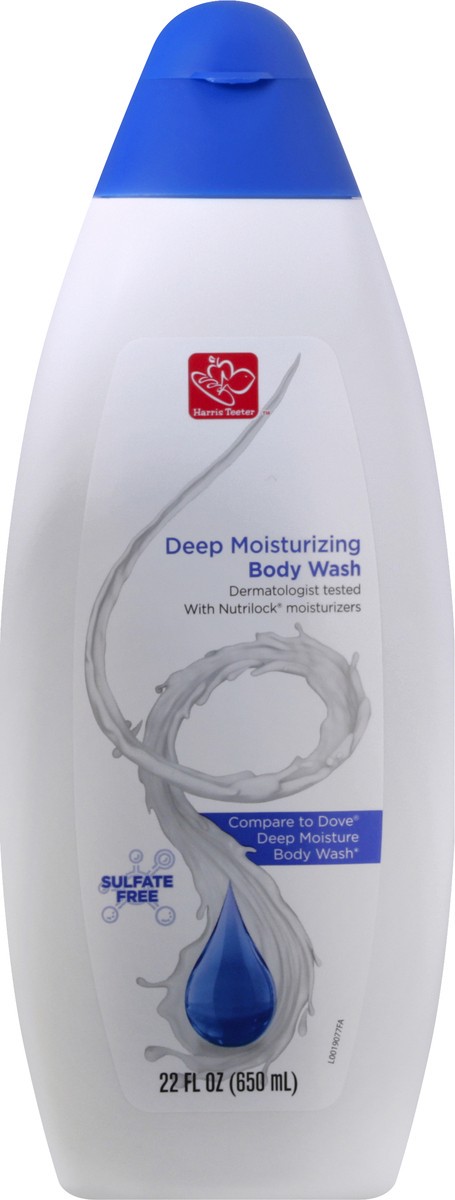 slide 7 of 9, Harris Teeter Deep Moisture Body Wash, 22.1 ct