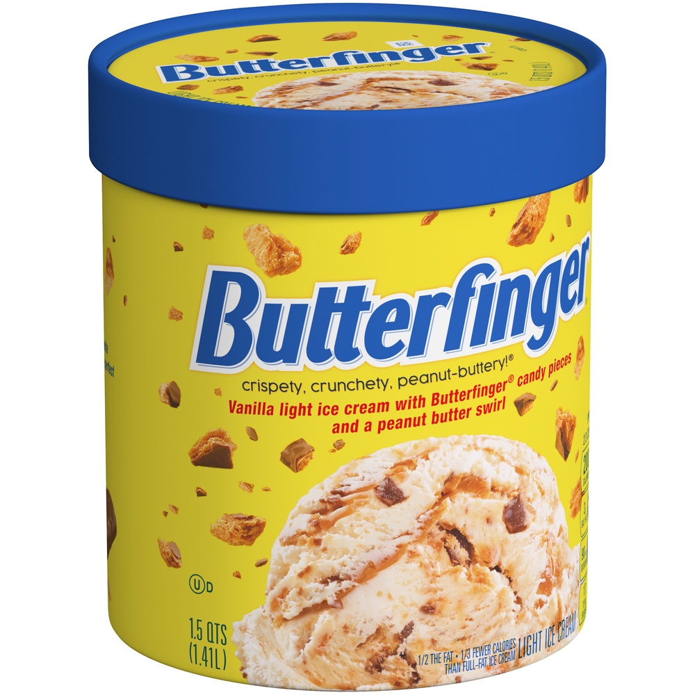 slide 2 of 8, Edy's Butterfinger Ice Cream, 48 oz