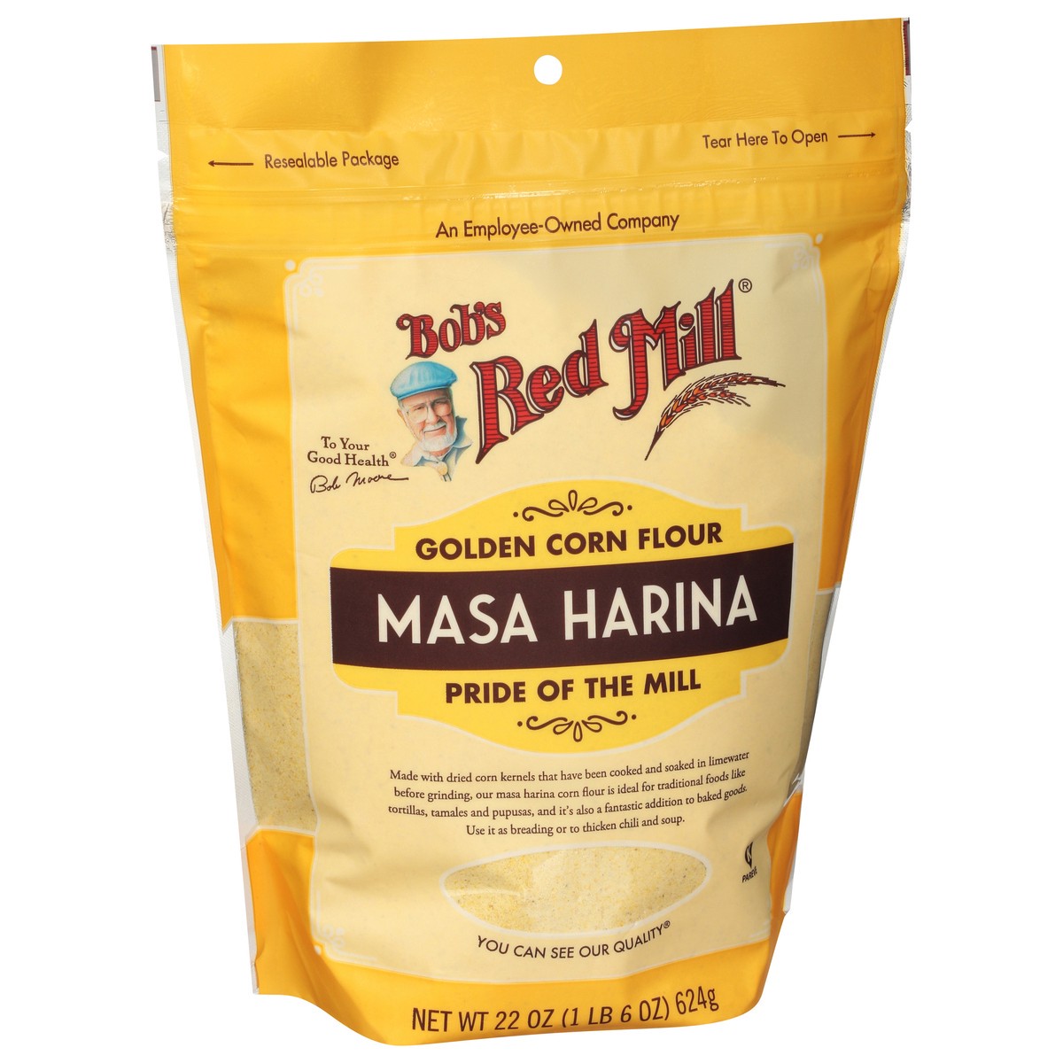 slide 2 of 9, Bob's Red Mill Masa Harina 22 oz, 22 oz