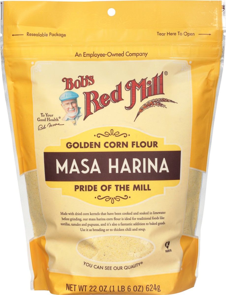 slide 6 of 9, Bob's Red Mill Masa Harina 22 oz, 22 oz