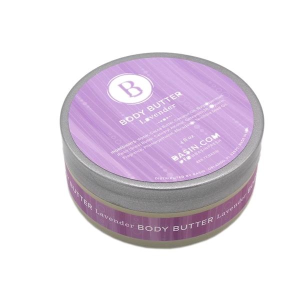 slide 1 of 1, Basin Lavender Body Butter, 4 fl oz