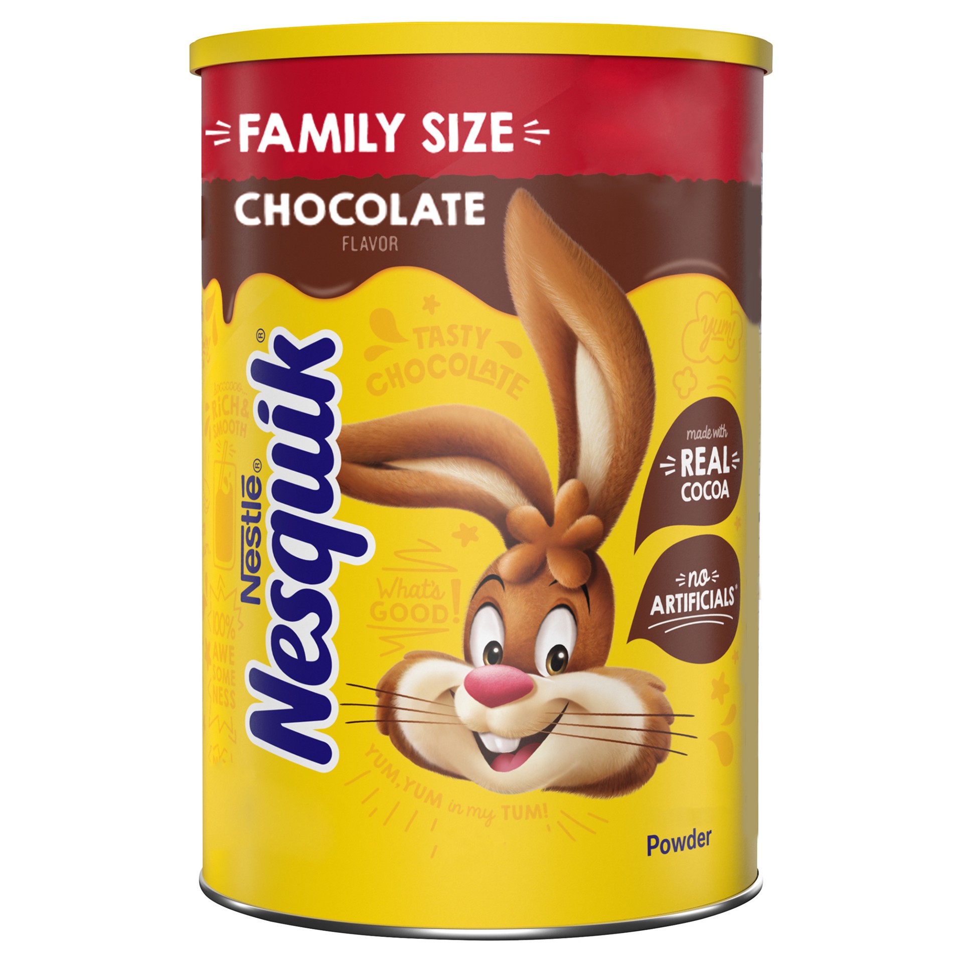 slide 1 of 7, Nesquik Chocolate Flavor Powder Drink Mix Canister - 38 oz, 38 oz