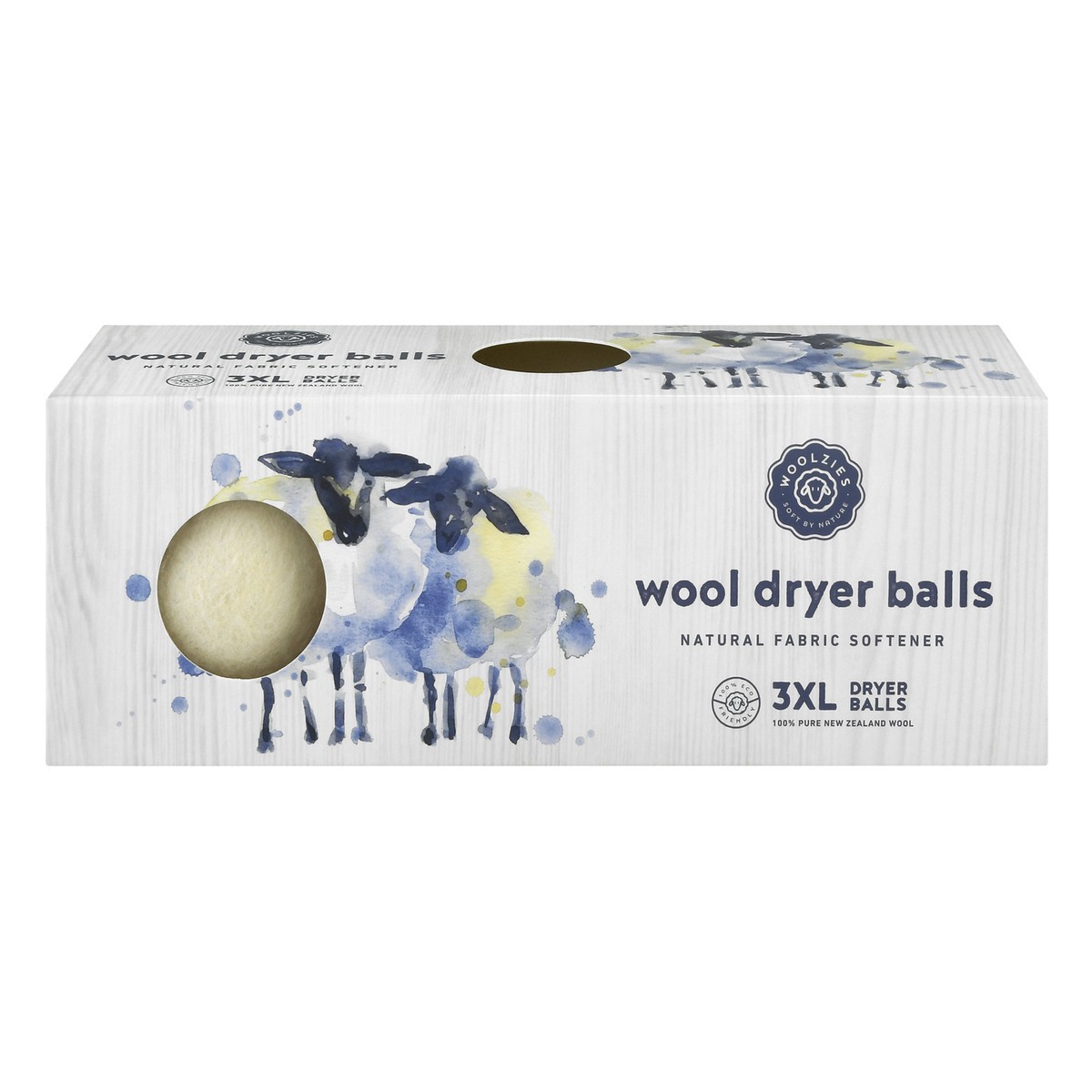 slide 1 of 9, Woolzies XL Wool Dryer Balls 3 ea, 3 ct