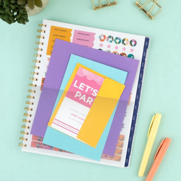 slide 5 of 9, 2025 Cambridge Ettavee Weekly/Monthly Planner, 8-1/2"" X 11"", Layered Floral, January To December, 1 ct