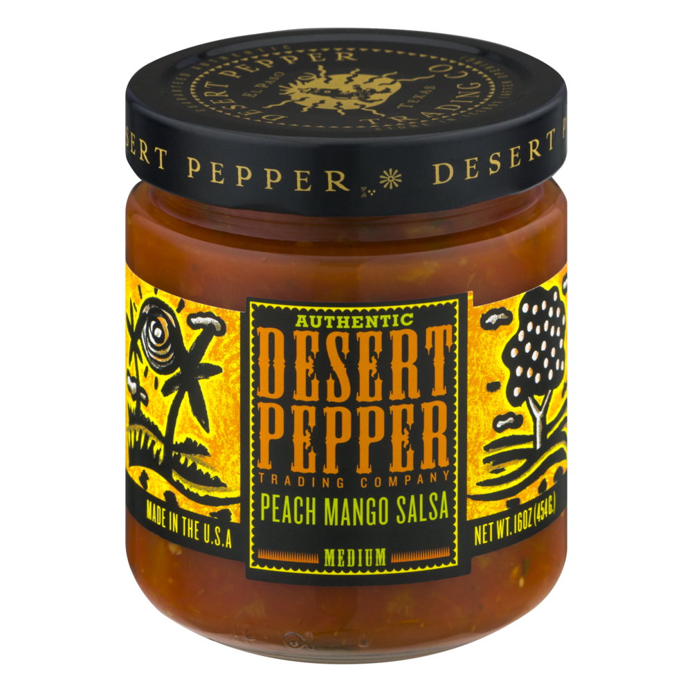 Desert Pepper Trading Salsa Peach Mango Medium Hot 16 oz | Shipt
