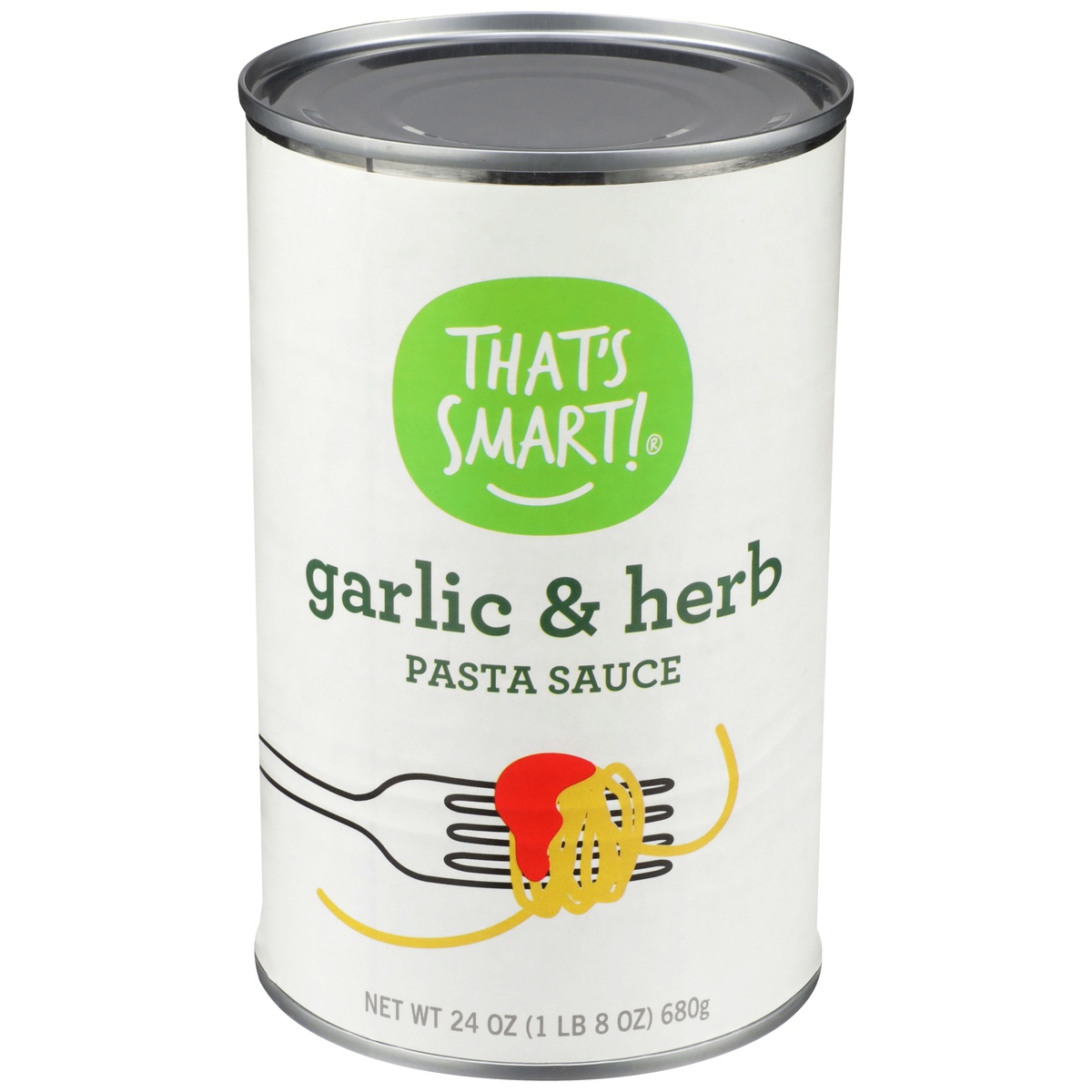 slide 1 of 1, That's Smart! Garlic & Herb Pasta Sauce, 24 oz