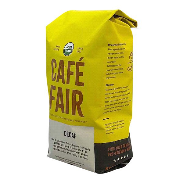 slide 6 of 9, Café Fair Decaf Gound Coffee - 12 oz, 12 oz