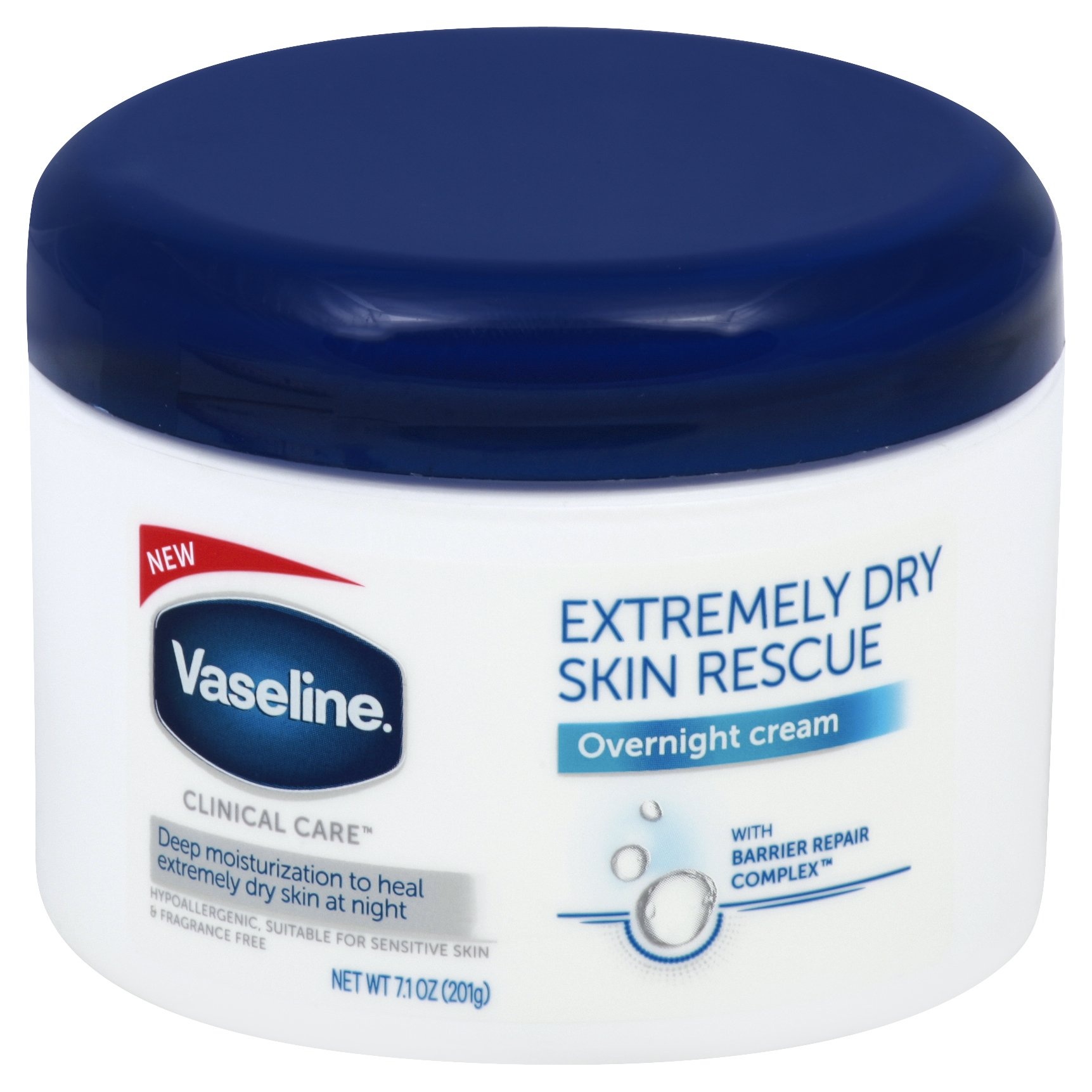 slide 1 of 1, Vaseline Clinical Care Extremely Dry Skin Rescue Body Cream, 7.1 oz