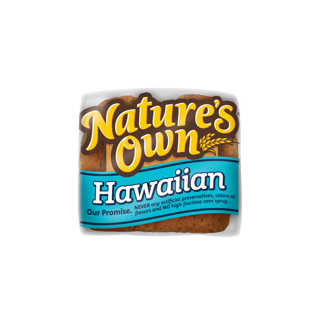 slide 8 of 8, Nature's Own Bread, Hawaiian, 20 oz