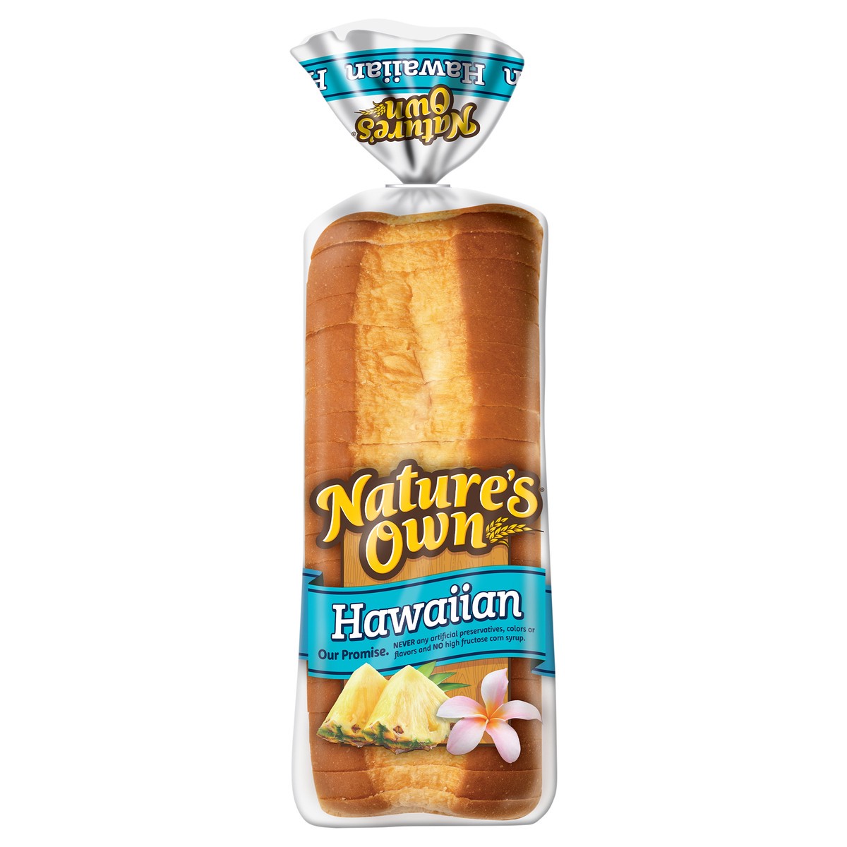 slide 1 of 8, Nature's Own Bread, Hawaiian, 20 oz