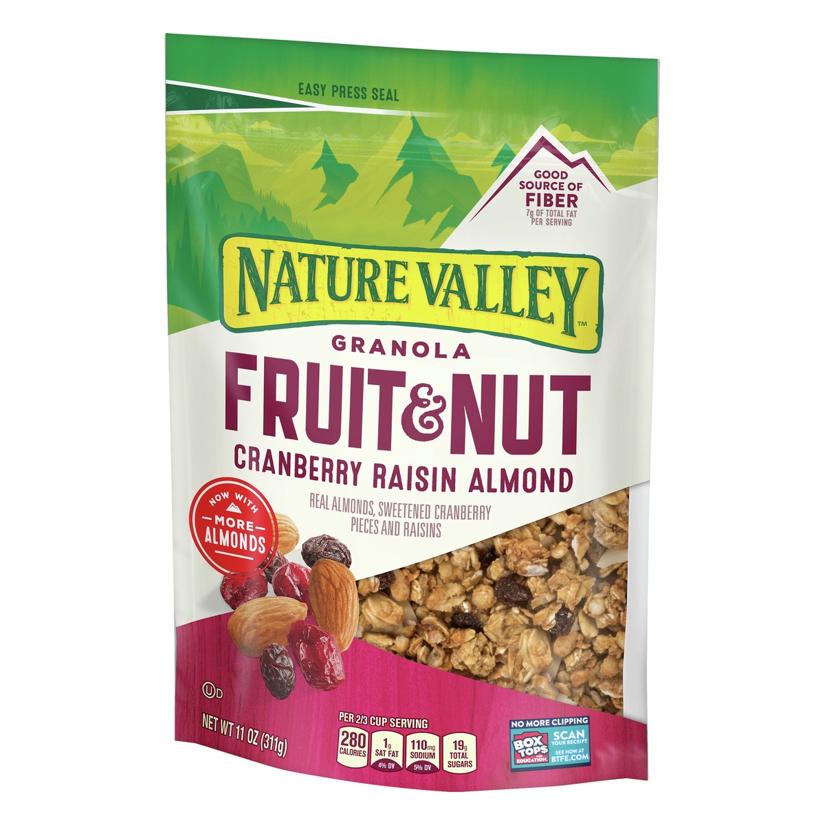 slide 6 of 9, Nature Valley Fruit & Nut Cranberry Raisin & Almond Granola 11 oz, 11 oz