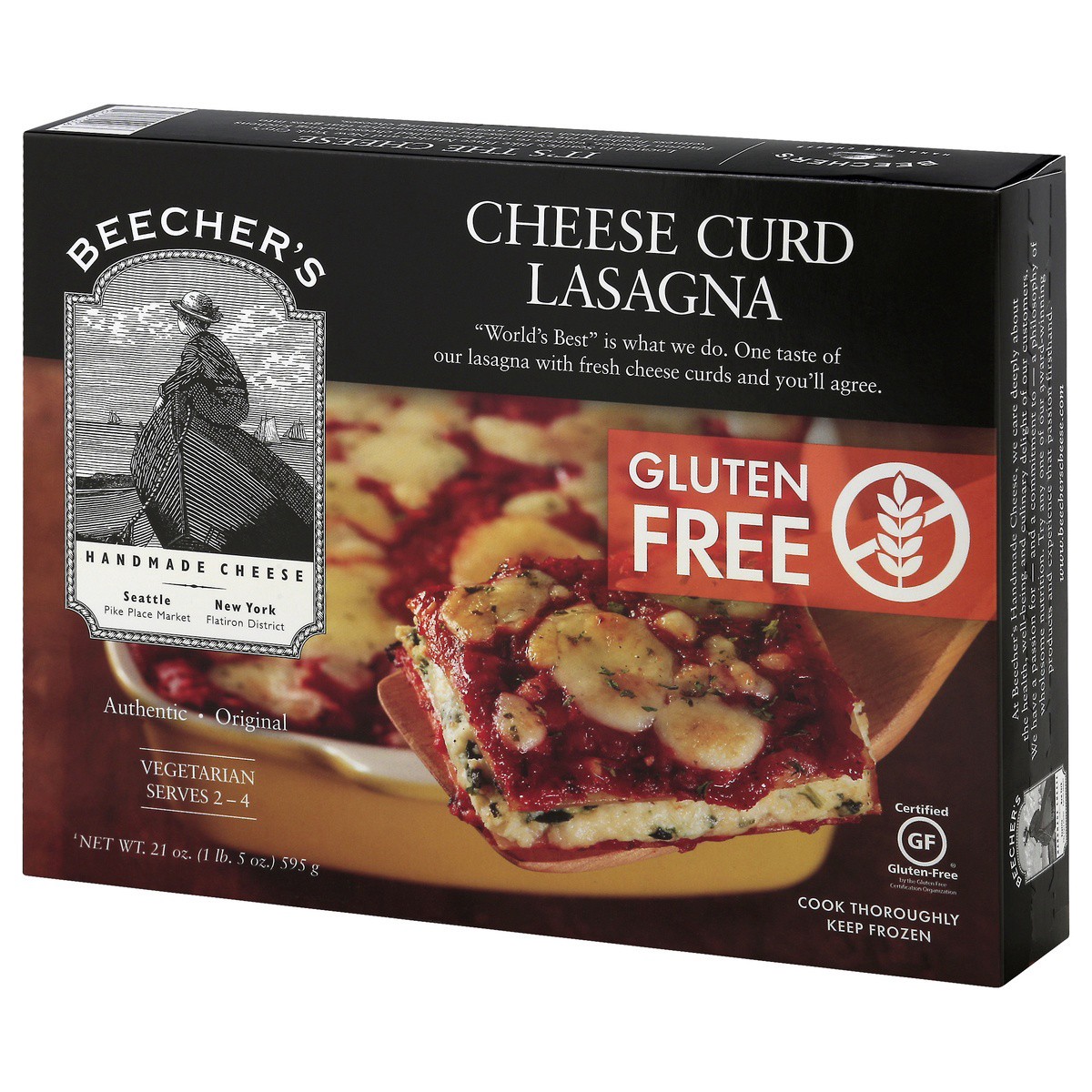 slide 7 of 9, Beecher's Lasagna 21 oz, 21 oz