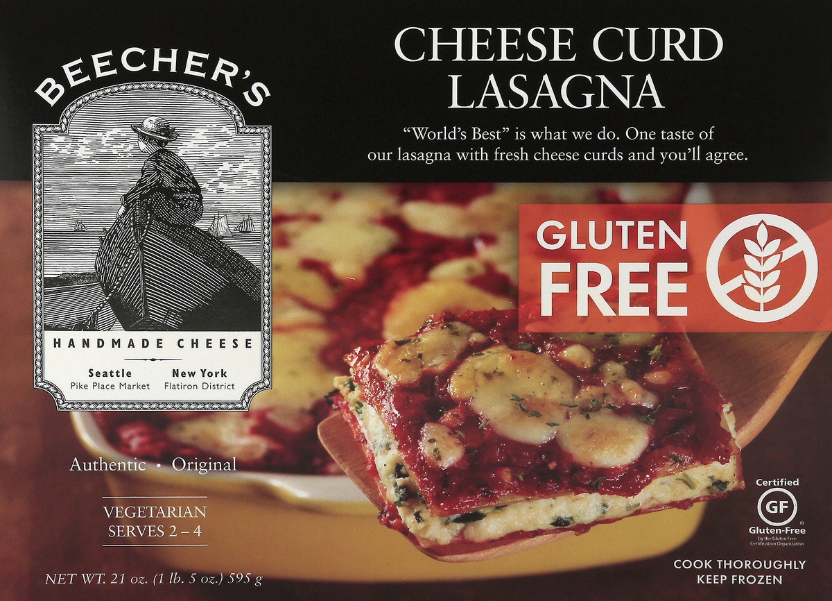 slide 4 of 9, Beecher's Lasagna 21 oz, 21 oz