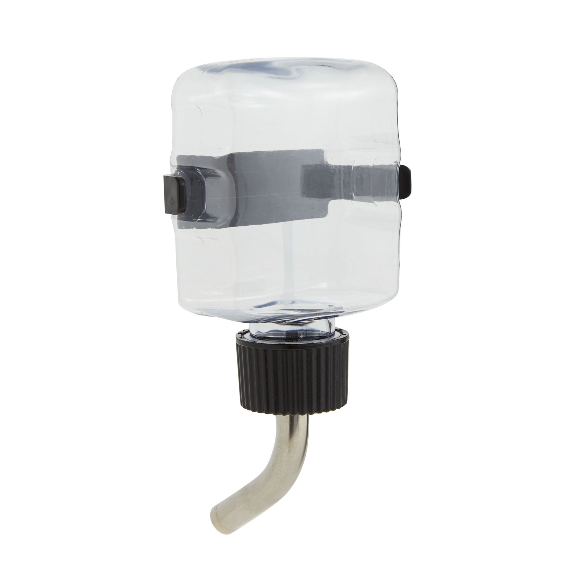 slide 1 of 1, Full Cheeks Small Pet Easy-Fill Easy-Clip Water Bottle, 4 fl oz