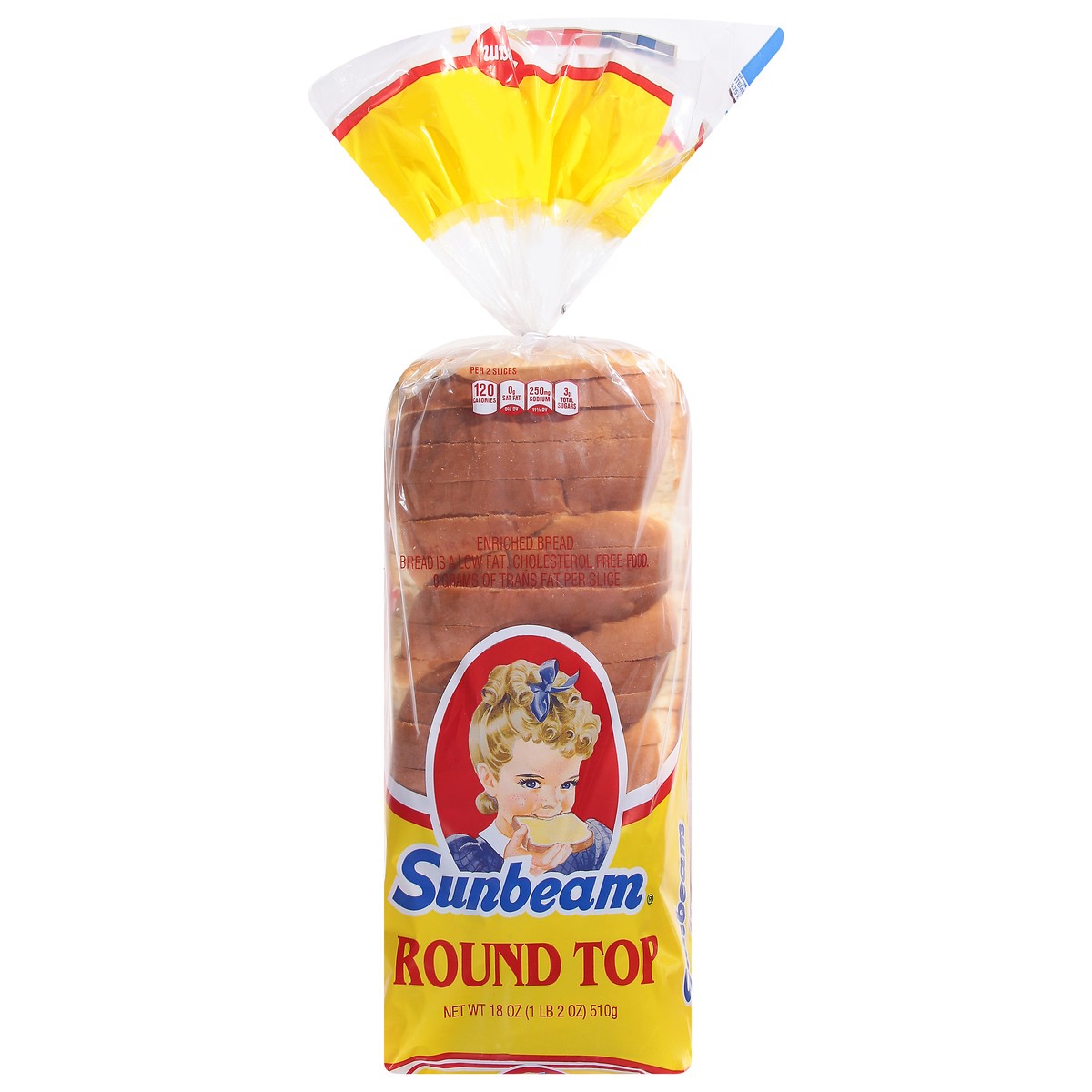 slide 1 of 9, Sunbeam Round Top Bread 18 oz, 18 oz