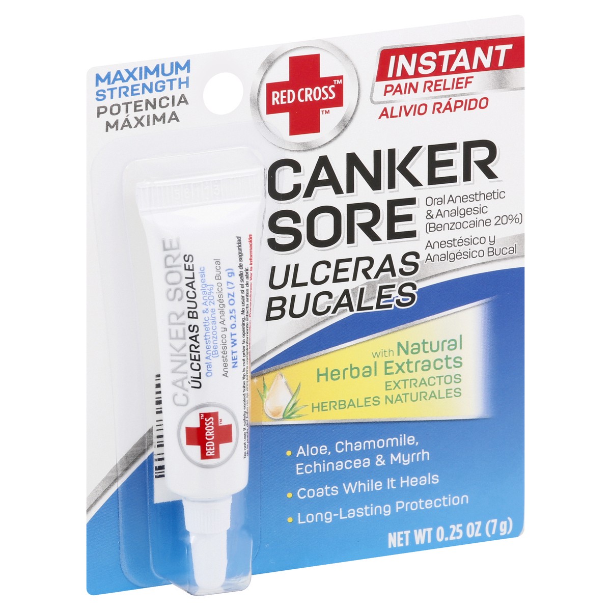 slide 9 of 9, Red Cross Canker Sore Medication, 0.25 oz