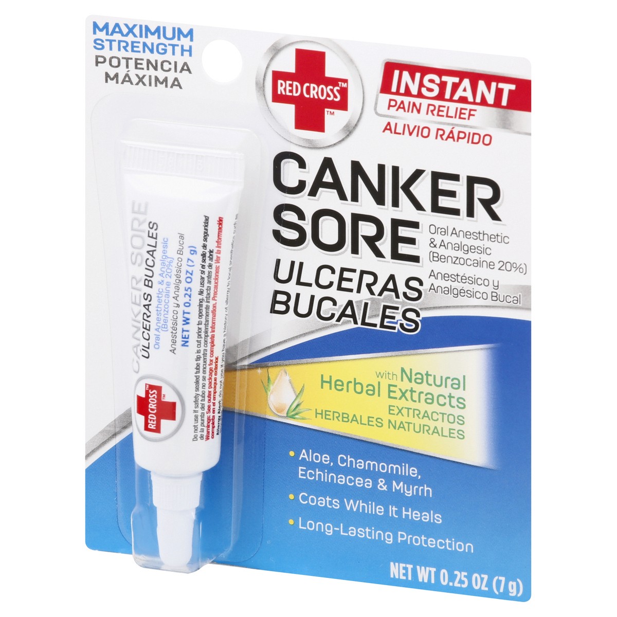 slide 7 of 9, Red Cross Canker Sore Medication, 0.25 oz