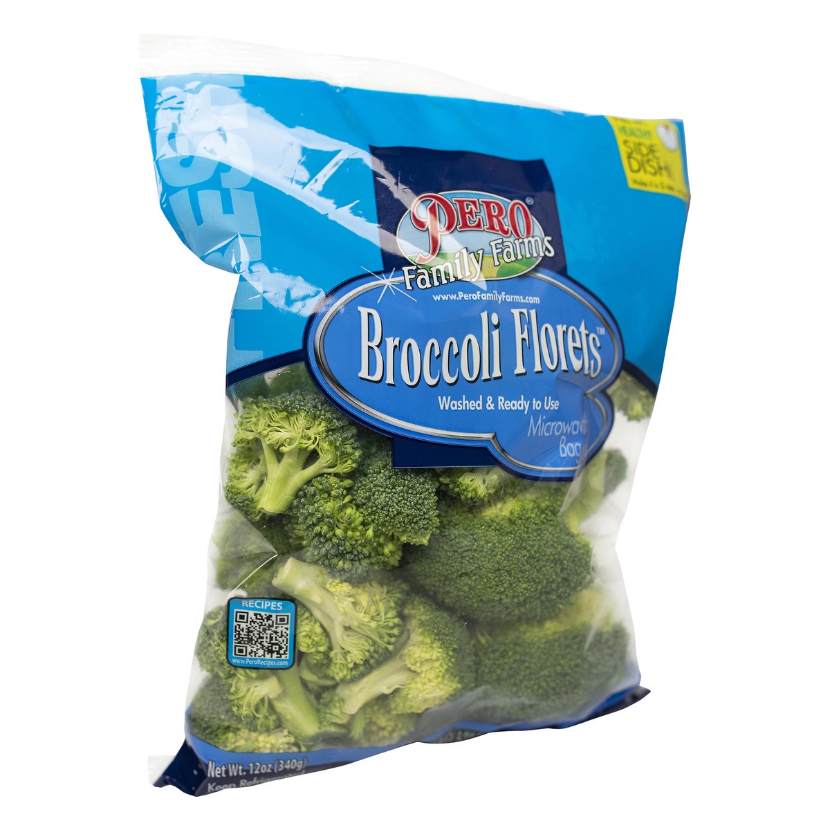 slide 5 of 13, Pero Family Farms Broccoli Florets 12 oz, 12 oz