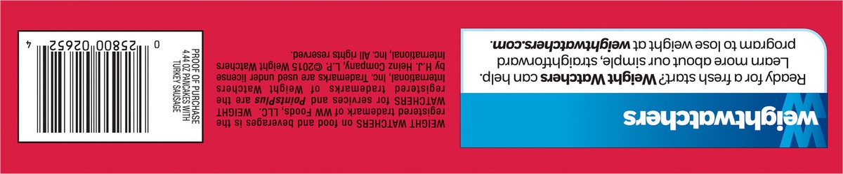slide 9 of 11, Smart Ones Weight Watchers Smart Ones(r) Smart Beginnings Pancakes with Turkey Sausage 4.44 oz. Box, 4.44 oz
