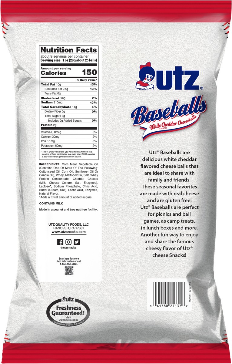 slide 3 of 12, Utz Mlb Balls, 8.5 oz