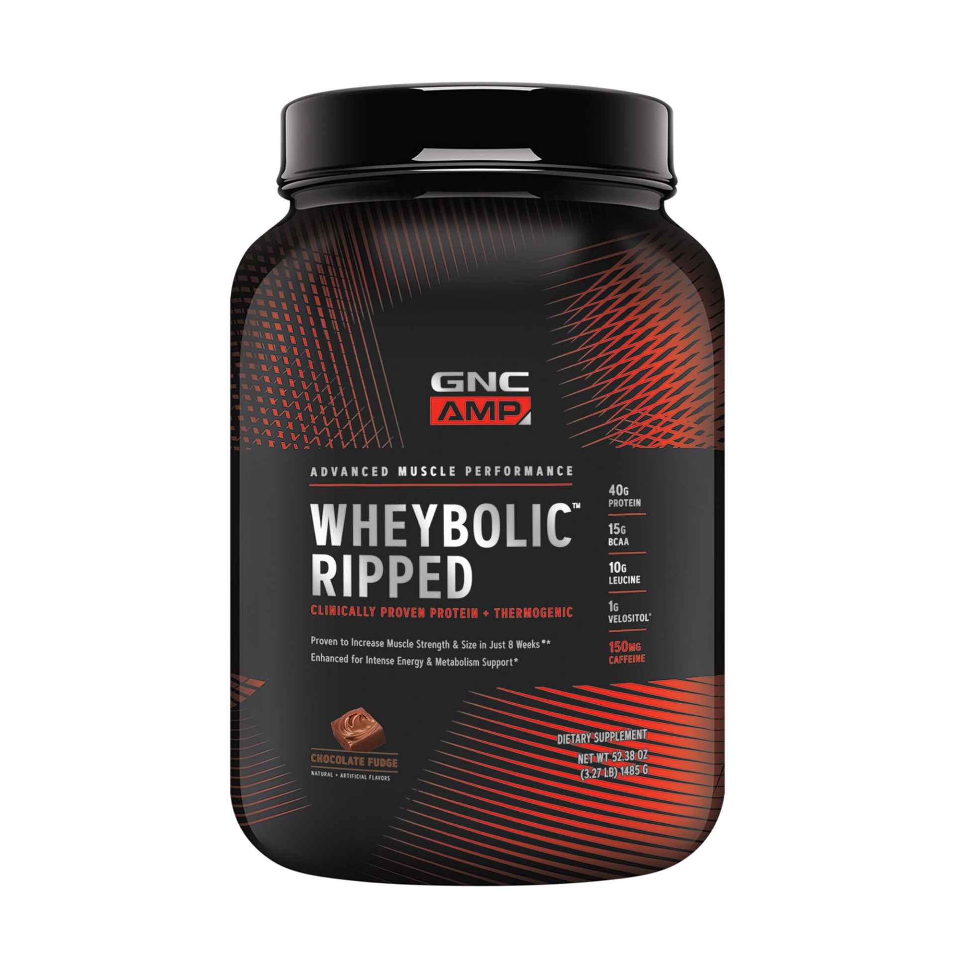 slide 1 of 1, GNC AMP Wheybolic Ripped - Chocolate Fudge, 1 ct