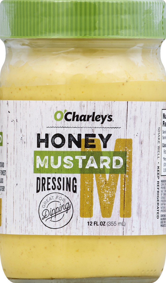 slide 2 of 2, O'Charley's Honey Mustard Dressing, 12 oz
