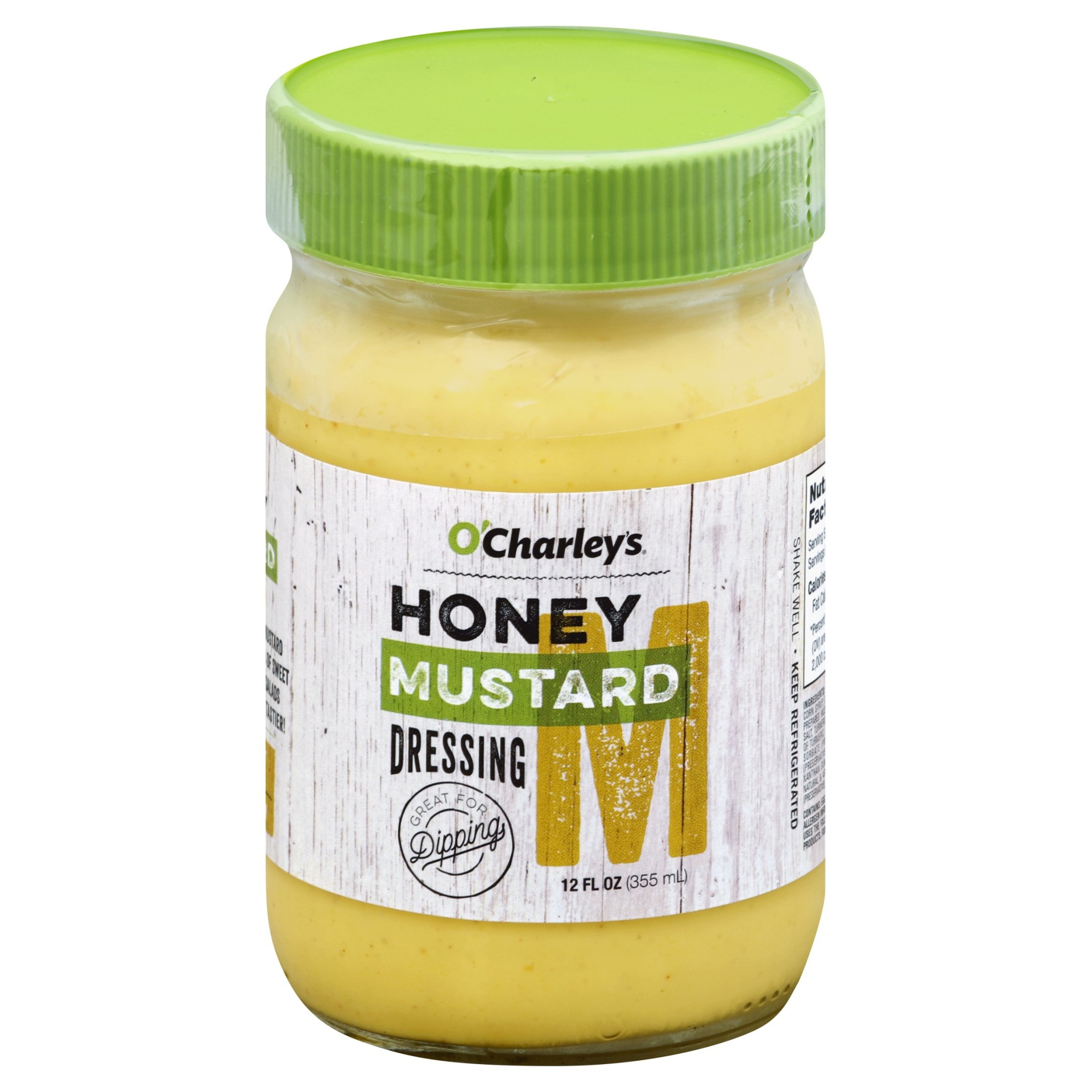 slide 1 of 2, O'Charley's Honey Mustard Dressing, 12 oz