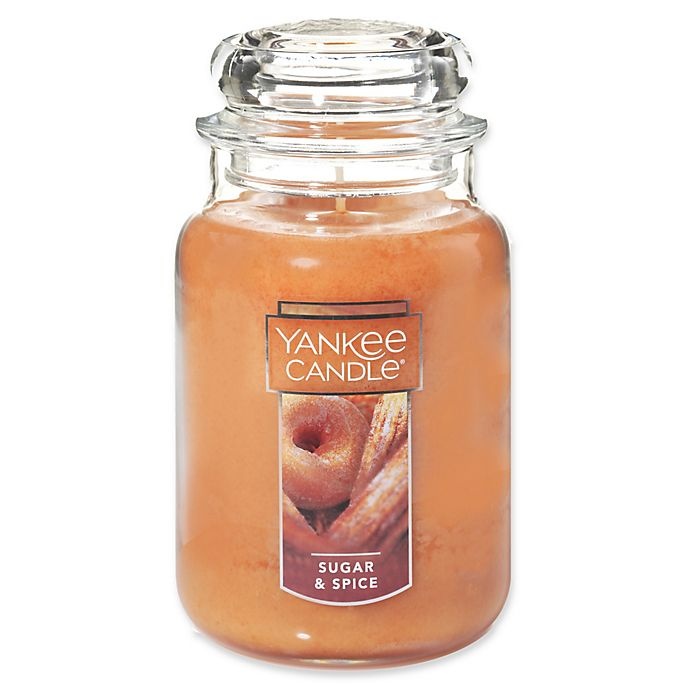 slide 1 of 2, Yankee Candle Housewarmer Sugar & Spice Large Classic Jar Candle, 1 ct