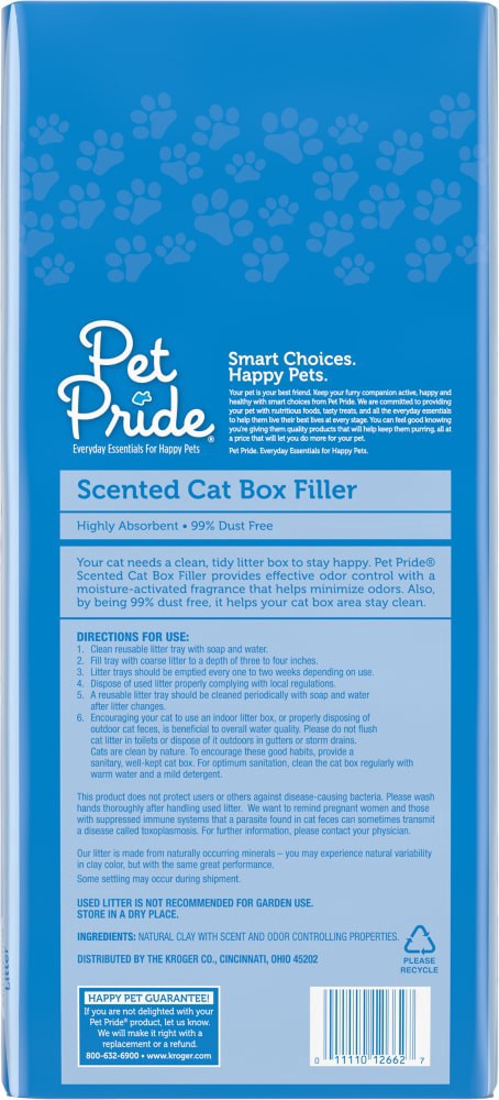 slide 4 of 6, Pet Pride Scented Cat Box Filler, 1 ct