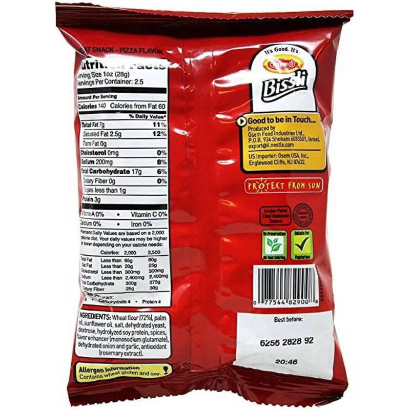 slide 3 of 3, Osem Bissli Pizza 2.5oz, 2.5 oz