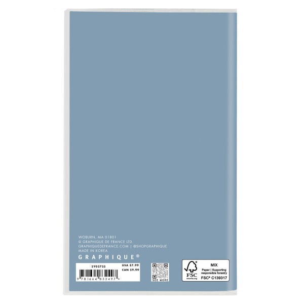 slide 2 of 5, 2024-2026 Graphique 29-Month Monthly Pocket Planner, 4"" X 6"", Typographic, August To December, 1 ct