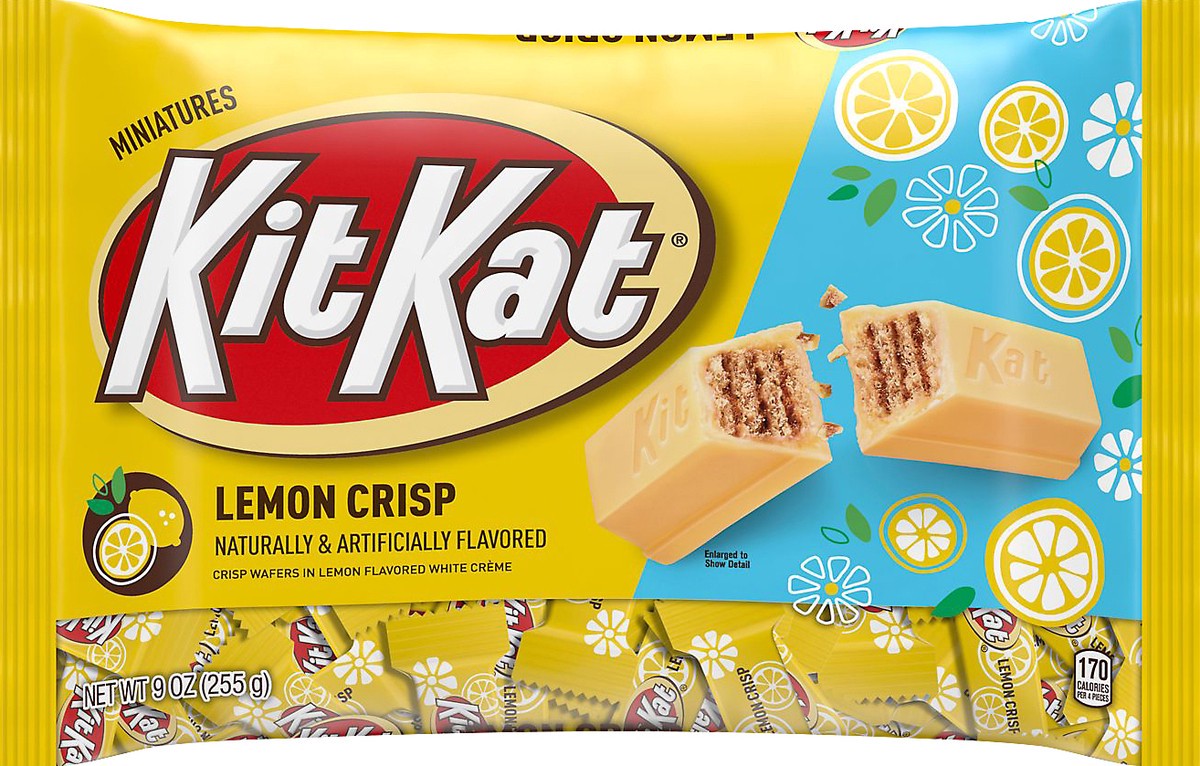 slide 2 of 3, Kit Kat Lemon Minis Easter, 9 oz