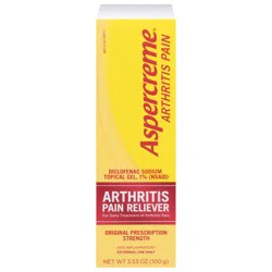 Aspercreme Arthritis Pain Relief Gel With Max-Strength Diclofenac Sodium - 100 g