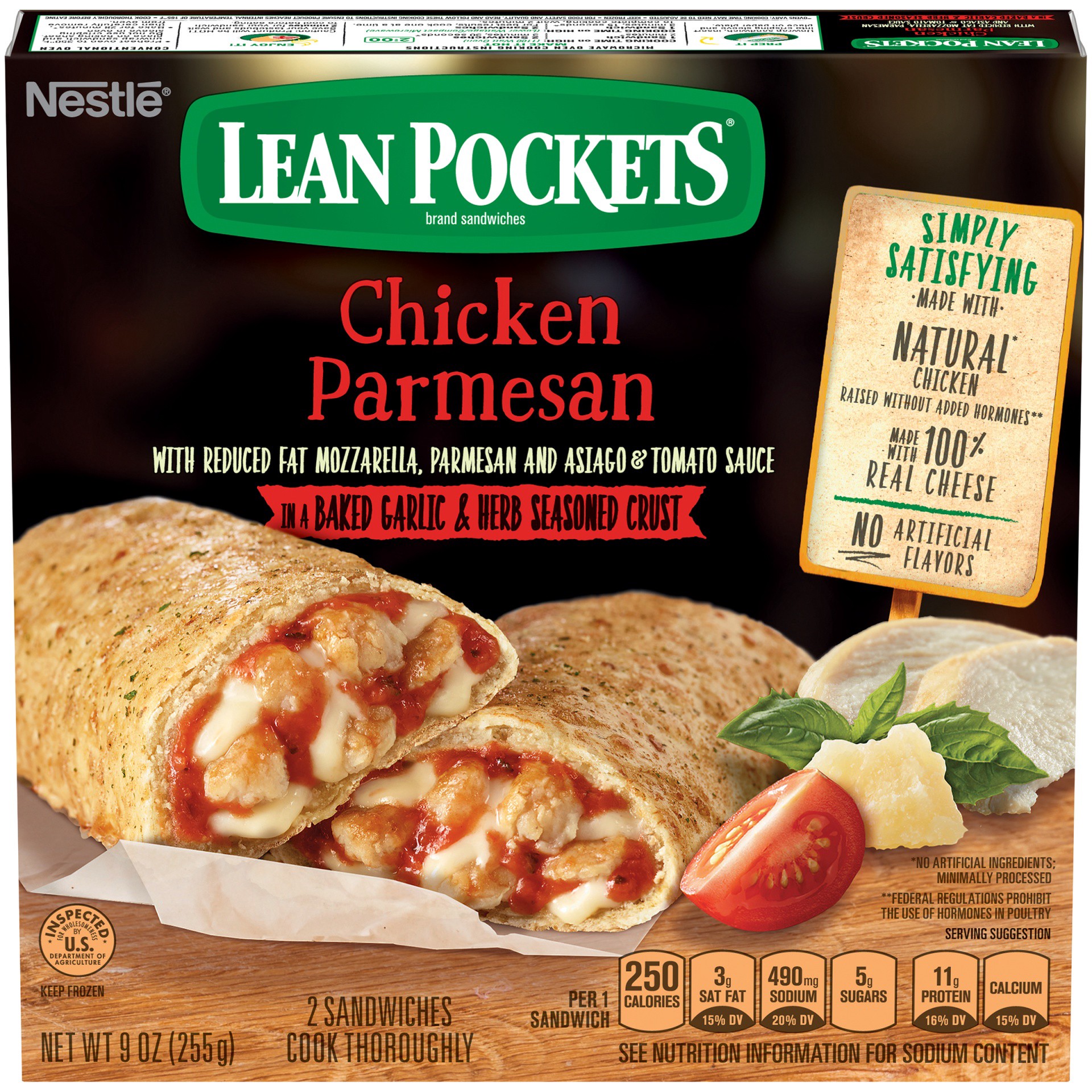 slide 10 of 10, Lean Pockets Frozen Sandwich, 9 oz