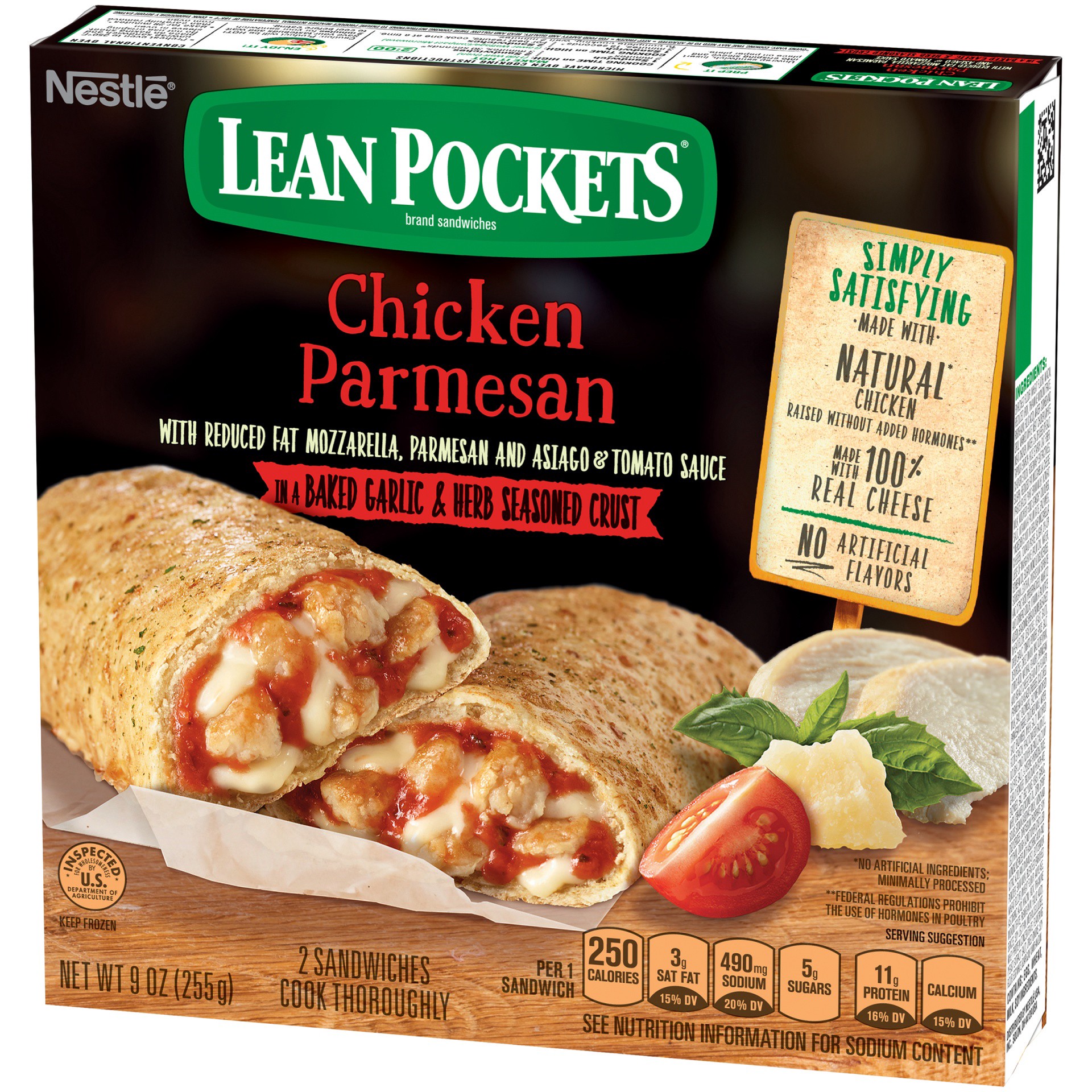 slide 3 of 10, Lean Pockets Frozen Sandwich, 9 oz