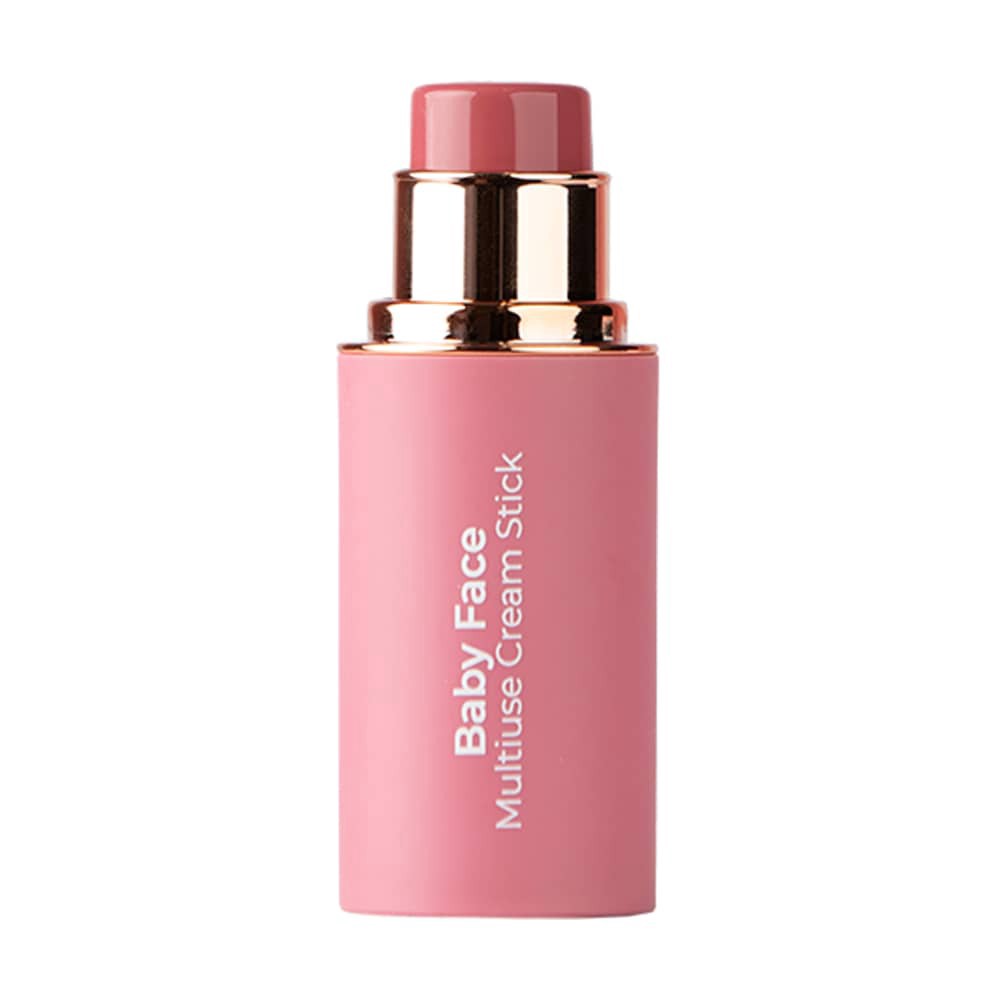 slide 3 of 4, MCoBeauty Baby Face Cream Blush Cream Stick Multiuse + Ultra Buildable - Lou Lou, 1 ct, 1 ct