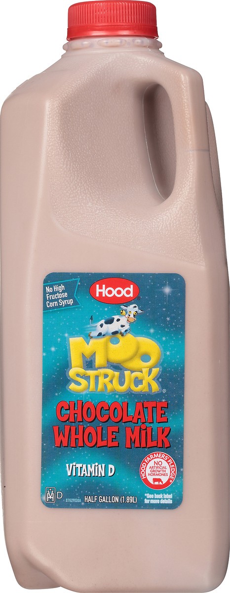 slide 6 of 10, Hood Moo Struck Chocolate Whole Milk, 64 oz, 64 oz