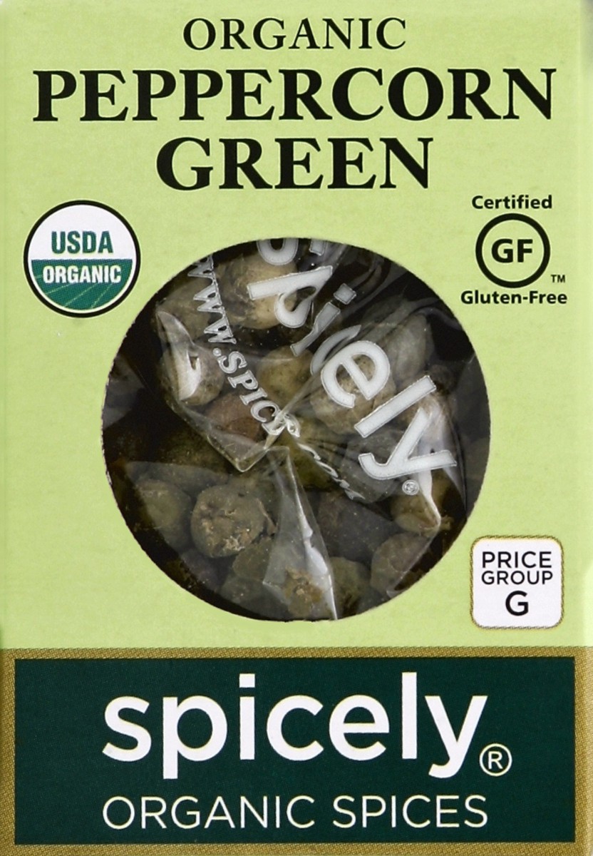 slide 4 of 4, Spicely Organic Spices Peppercorn Green 0.2 oz, 0.2 oz