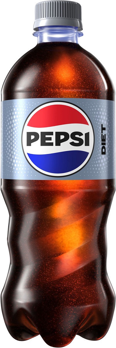 slide 2 of 5, Pepsi Diet Cola, 20 oz