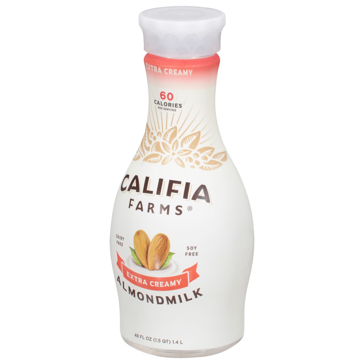 slide 4 of 9, Califia Farms Creamy Original Pure Almond Milk, 48 oz