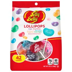 Jelly Belly Assorted Lollipops - 42 ct