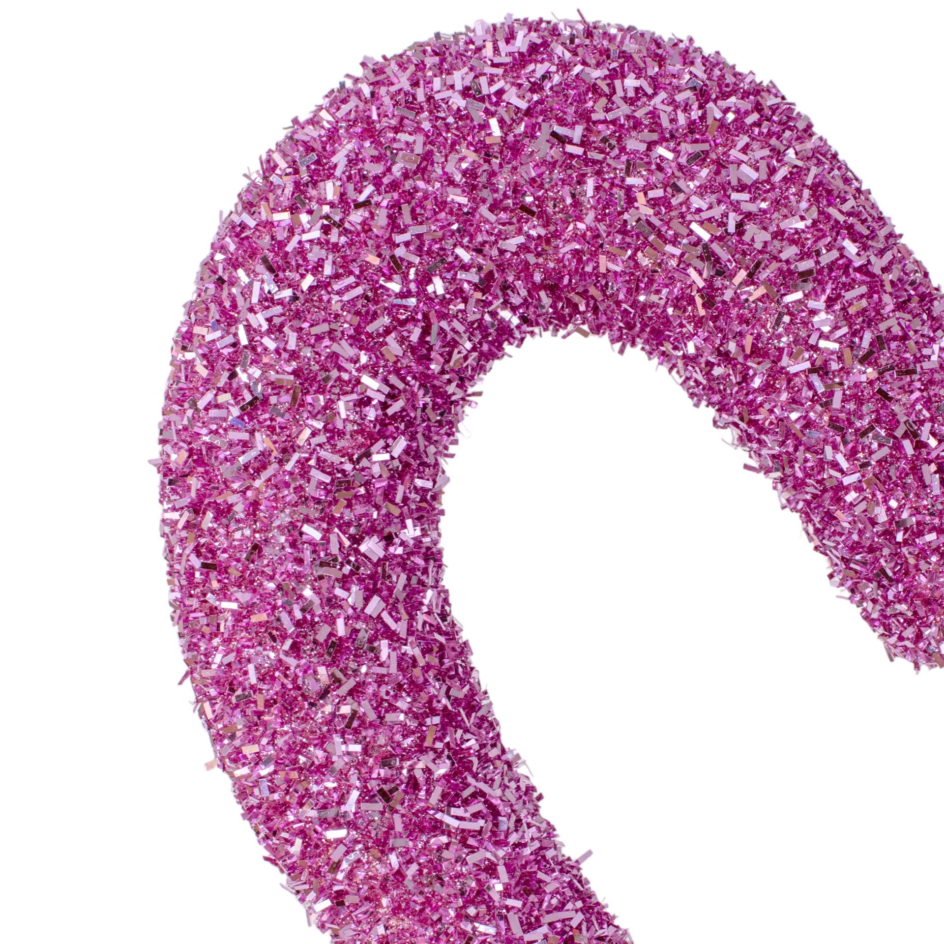 slide 2 of 2, 10" Pink Glitter Heart Wall Decor By Celebrate It, 10 in