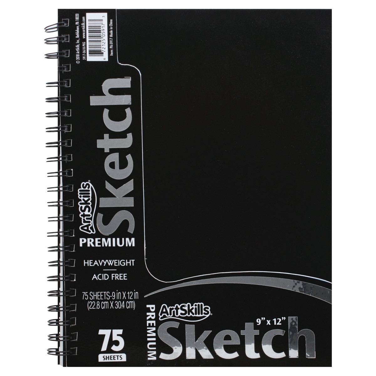 slide 1 of 1, Norcom Sketch Book 1 ea, 80 ct; 11 in x 9 in