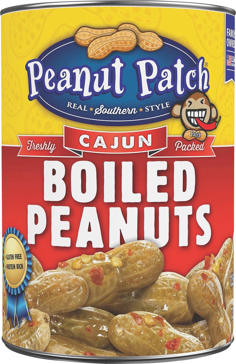 slide 1 of 4, Peanut Patch Boiled Peanuts Cajun Flavored, 13.5 oz