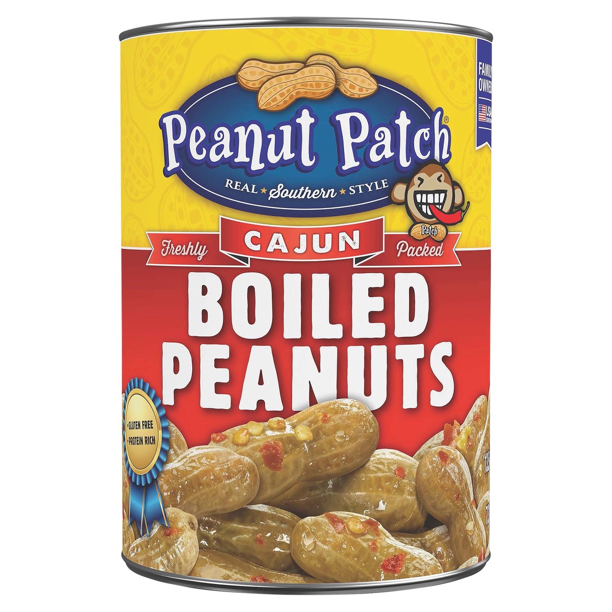 slide 1 of 4, Peanut Patch Boiled Peanuts Cajun Flavored, 13.5 oz