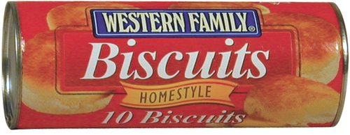 slide 1 of 1, Western Family Homestyle Biscuits, 7.5 oz